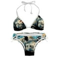 thumbnail image 1 of Rhinoceros Detachable Sponge Adjustable Strap Bikini Set Two-Pack Swim Suits for WomenToolStrip with applicable scenes, 1 of 6