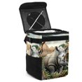 thumbnail image 1 of Rhinoceros Foldable Car Trash Can with Lid, Leak-Proof Mini Trash Can, Hanging Storage Bag - Car Trash Bin for Clean and Organized Rides, 1 of 1