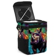 thumbnail image 1 of Rhinoceros Foldable with Lid Leak-Proof Hanging Storage Bag Mini Trash Can Car Trash Bin Trash Can for Car, 1 of 6