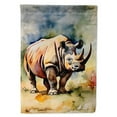 thumbnail image 1 of Rhinoceros Garden Flag 11.25 in x 15.5 in, 1 of 5