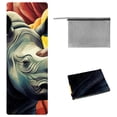thumbnail image 1 of Rhinoceros Gym Towels Yoga Blanket with Storage Bag 72.8"x26.8" for Yoga, Pilates, Fitness, etc., 1 of 6