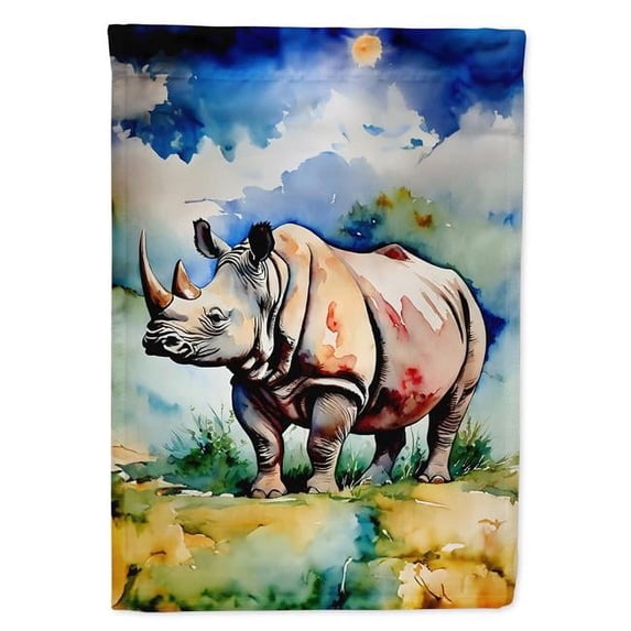 Rhinoceros House Flag