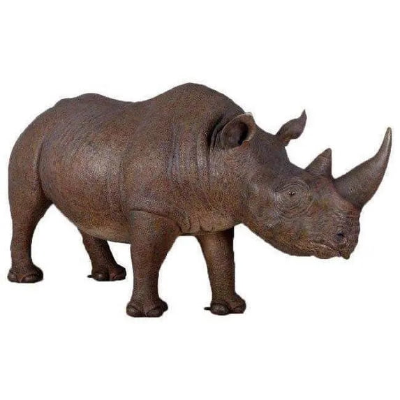 Rhinoceros Life Size Statue