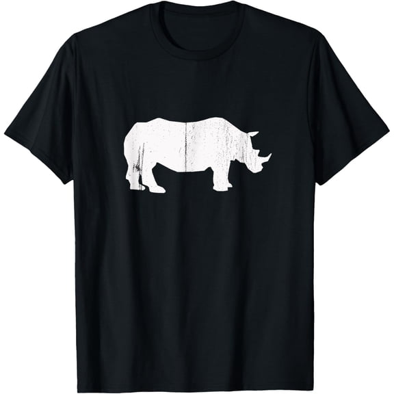 Rhinoceros Rhino Style Vintage Classic Men Women T-Shirt