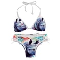 thumbnail image 1 of Rhinoceros Swimsuit Women Bikini Sets, Detachable Sponge Adjustable Strap Swim Suits, Two-Pack- Beachwear Pool Party Summer Vacation, 1 of 6