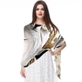 thumbnail image 1 of Rhinoceros Translucent Chiffon Yarn Silk Scarf - Lightweight and Breathable - 180*73 Size - Head Wrap for Women and Hair - Elegant Fashion Accessory, 1 of 6