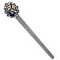 thumbnail image 1 of Rhinoceros Vintage Silver Lace-Edged Bookmark - Gift for Readers and Book Lovers, 1 of 5
