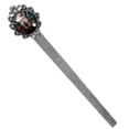 thumbnail image 1 of Rhinoceros Vintage Silver Lace-Edged Bookmark - Gift for Readers and Book Lovers, 1 of 5