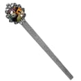 thumbnail image 1 of Rhinoceros Vintage Silver Lace-Edged Bookmark: a Gift for Readers and Book Lovers, 1 of 5