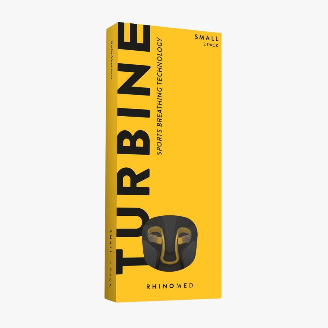 Turbine Breathing Nasal Dilator | Small 3 pack | Improve Airflow & Reduce Congestion | Nasal Strip Alternative | Comfortable Breathing Aid for Sports & Workout Performance