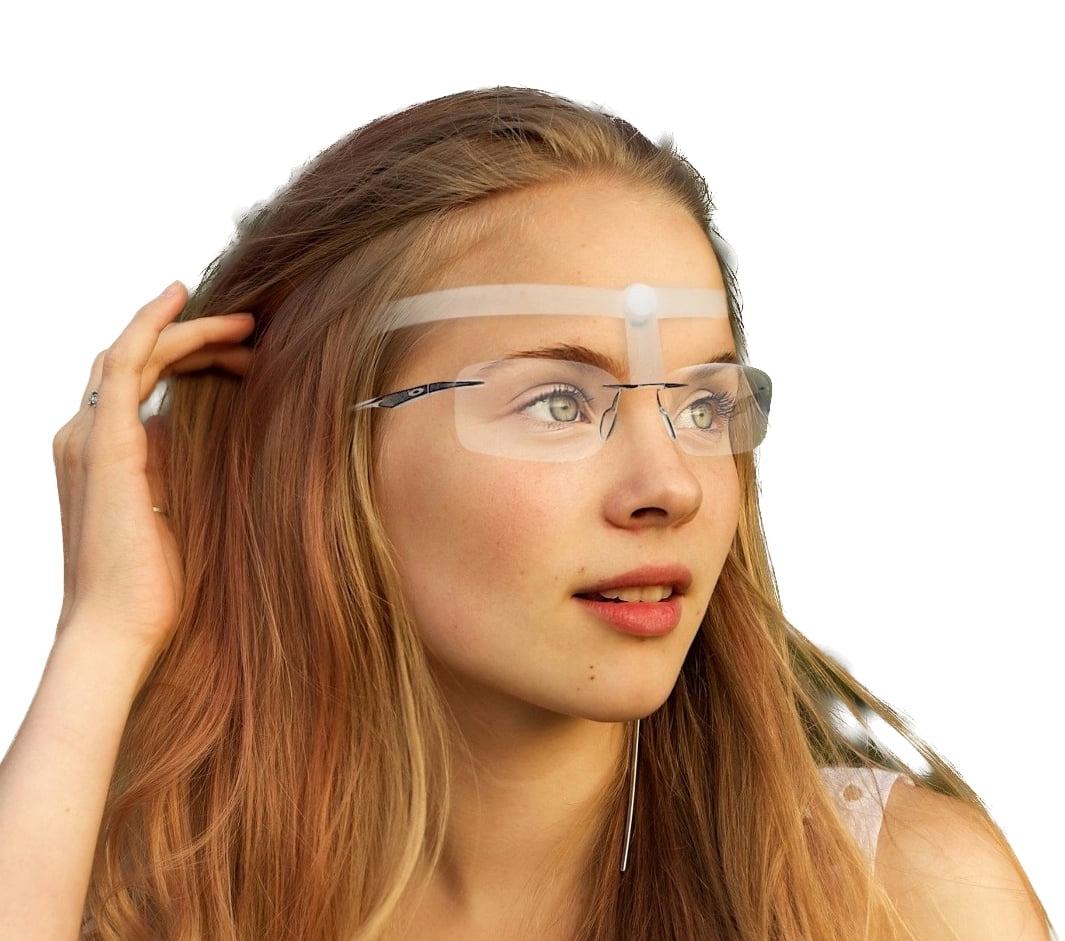 Rhinoplasty Glasses Holder OpticBridge Clear Strap Support with Non