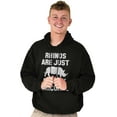 thumbnail image 1 of Rhinos Are Just Chubby Unicorns Hoodie Sweatshirt Women Men Brisco Brands S, 1 of 6
