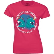 Rhinos Are Just Unicorns That Liked Chocolate Too Much Funny Cute Lover T-Shirt