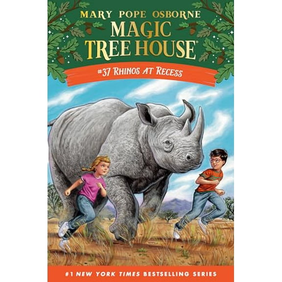 Pre-Owned Rhinos at Recess (Paperback) by Mary Pope Osborne