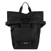 Rhinowalk Pannier Bag Bicycle Waterproof Motorbike Bag Road Rear Rack Cycling Rear Bag Backpack 10LBlack