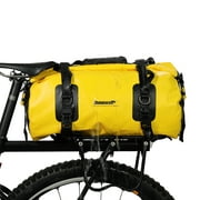 Rhinowalk Waterproof Bicycle Bag Duffel Bag 20L with Welded Seams Shoulder Straps, Mesh Pocket for Kayaking, Camping, Boating, Motorcycle