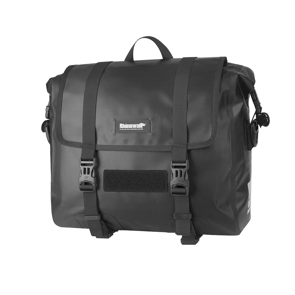 Rhinowalk Waterproof Motorcycle Saddle Bag Quick Release Luggage Bag