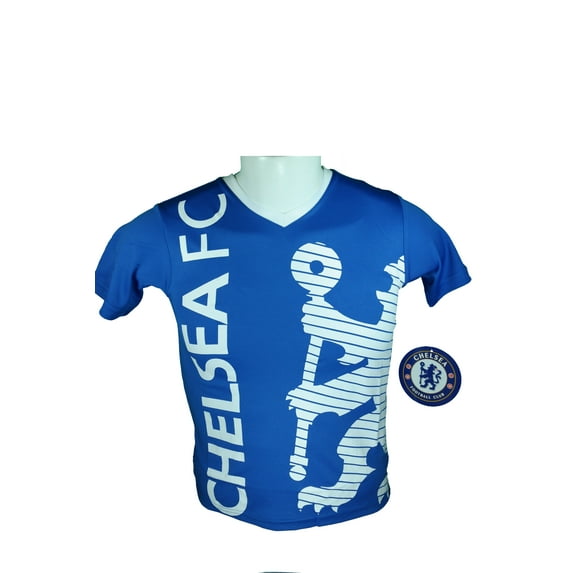 Rhinox Group Chelsea F.C. Soccer Official Youth Soccer Training Poly Jersey -I002 YS