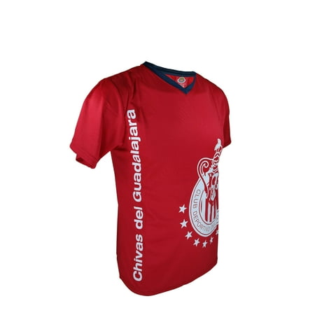 Rhinoxgroup Youth Chivas De Guadalajara Soccer Poly Shirt Soccer Youth Jersey -02 YS