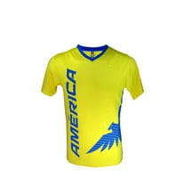 Rhinoxgroup Youth Club America Soccer Poly Shirt Soccer Youth Jersey -15 YS