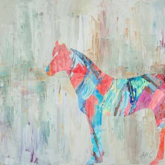 Rhizome Horse Canvas Art - Ann Marie Coolick (24X24)