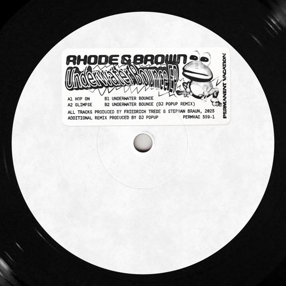 Rhode & Brown Underwater Bounce (Vinyl Record) 12" EP