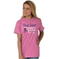 thumbnail image 1 of Rhode Island Anchor State Shape Cute Women's Graphic T Shirt Tees Brisco Brands S, 1 of 6