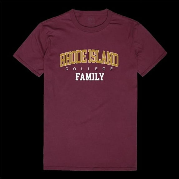 Rhode Island College Anchormen Family T-Shirt, Maroon - Medium