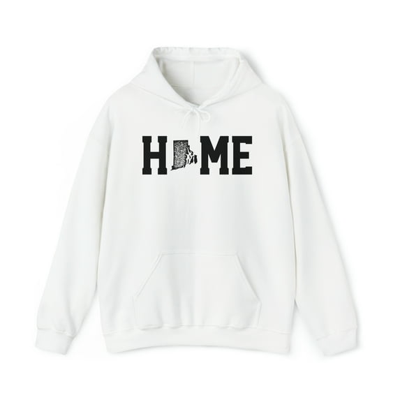 Rhode Island Home Moving Away Homesick Hoodie, Gifts, Hooded Sweatshirt