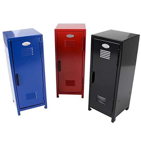 Rhode Island Novelty 11" Mini Metal Locker, Assorted Colors