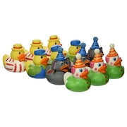 Rhode Island Novelty 2 Inch Carnival Rubber Ducks, Duck Pond Game Prizes, 12 Pack