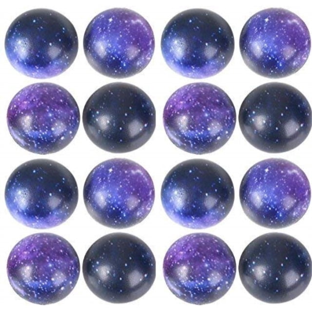rhode island novelty 2 inch galaxy foam stress balls, 50 balls per order