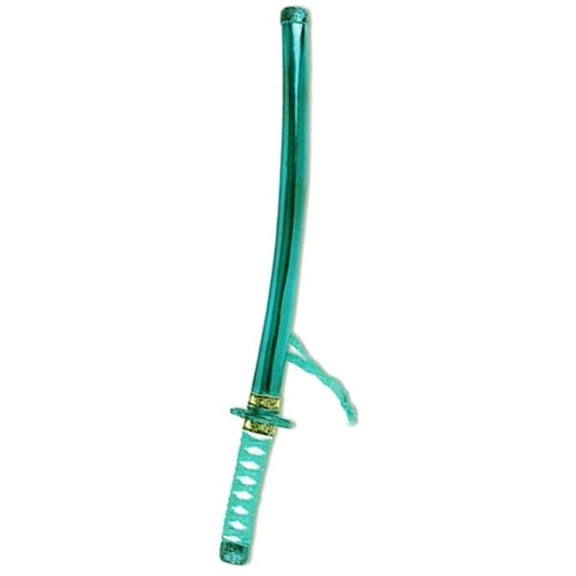Rhode Island Novelty 24" Green Costume Accessory Toy Ninja Katana Samurai Sword & Sheath