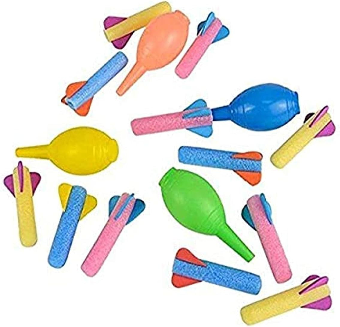Rhode Island Novelty 3.5 Inch Foam Rocket Launcher One Dozen Per Order
