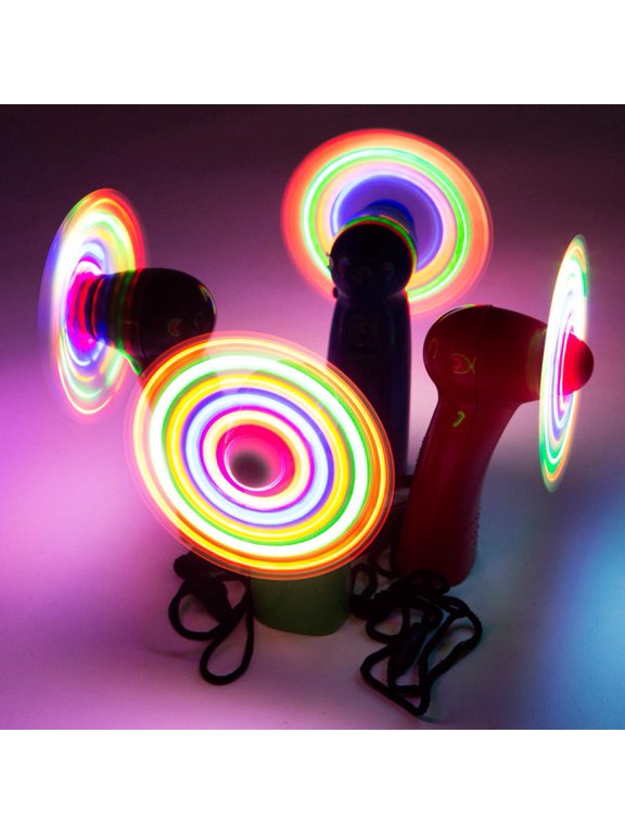 4.5" LED Light Up Fan