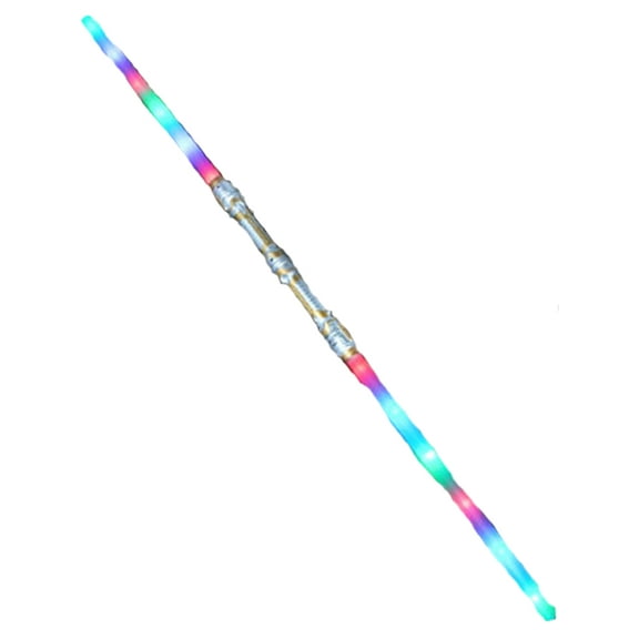 52" LED Double Bladed Dual Light Sword Laser Saber Saberstaff