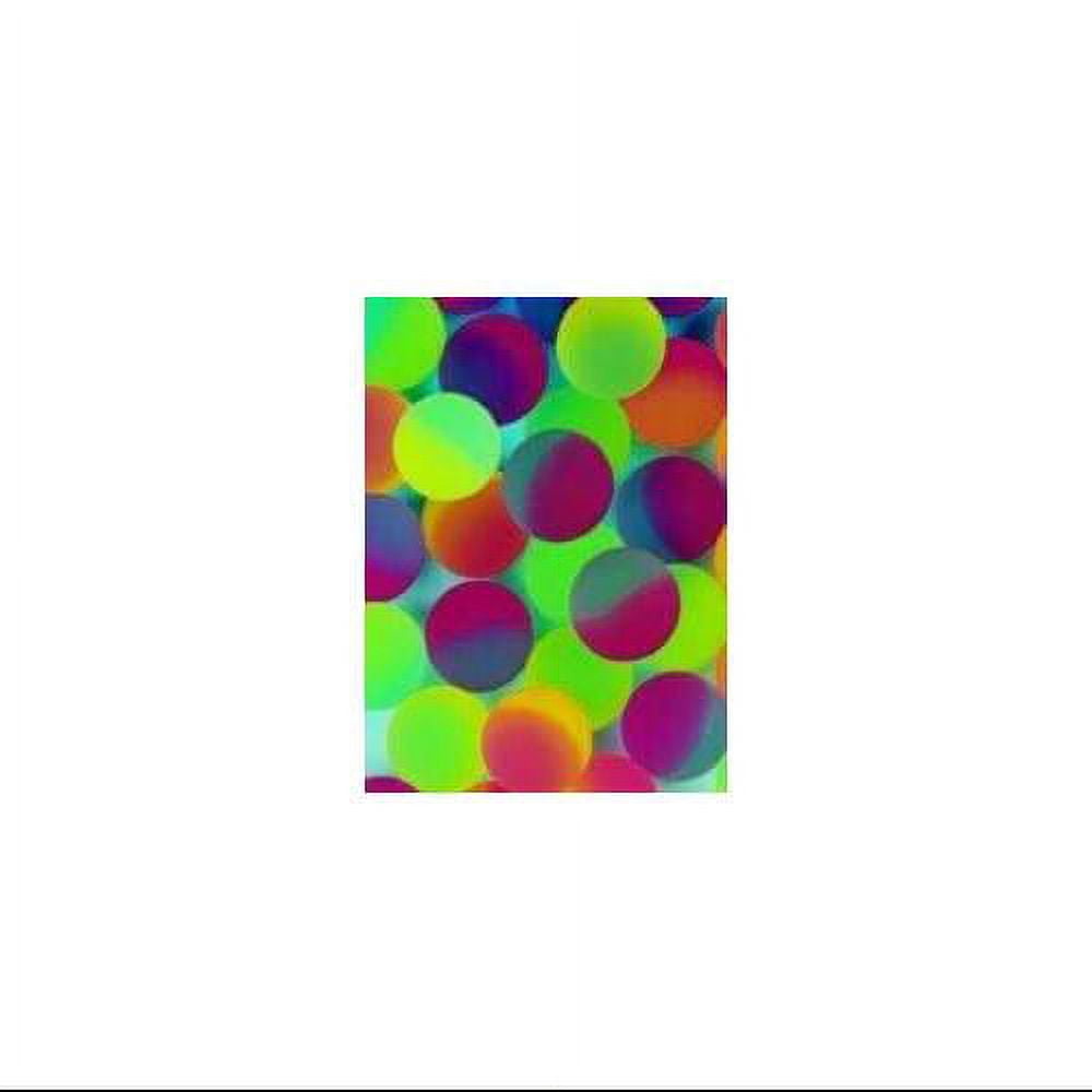Rhode Island Novelty Glitter Bouncy Balls – 1 Dozen, 60mm, Assorted Colors