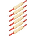 Rhode Island Novelty 7.5 Inch Wood Child Rolling Pin, Six per Order