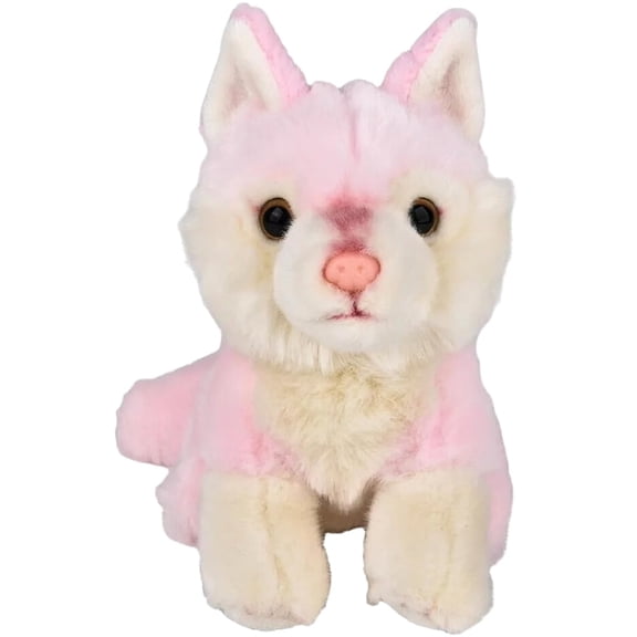 Rhode Island Novelty 7" Heirloom Brights Pink Wolf