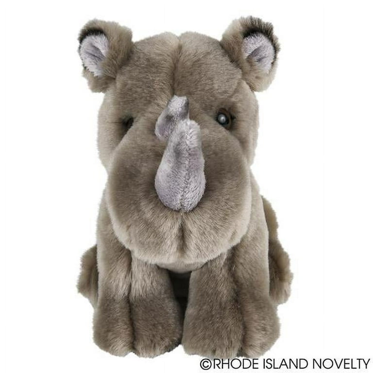 Rhode Island Novelty 7 Heirloom Rhino Stuffed Animal