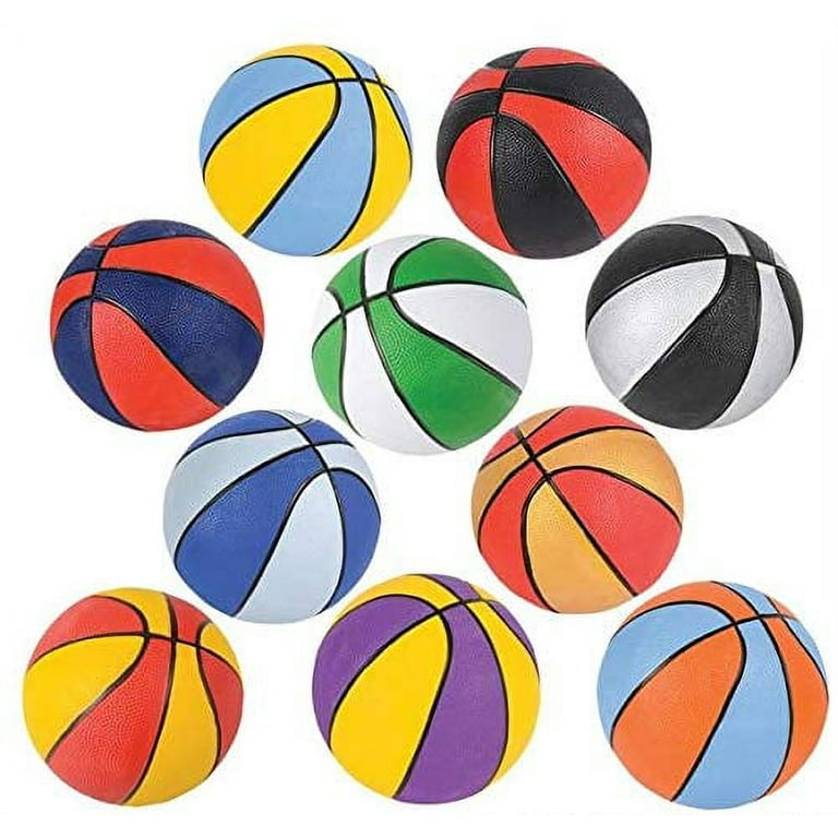 Rhode Island Novelty Assorted 7 Inch Mini Basketballs Set of 6