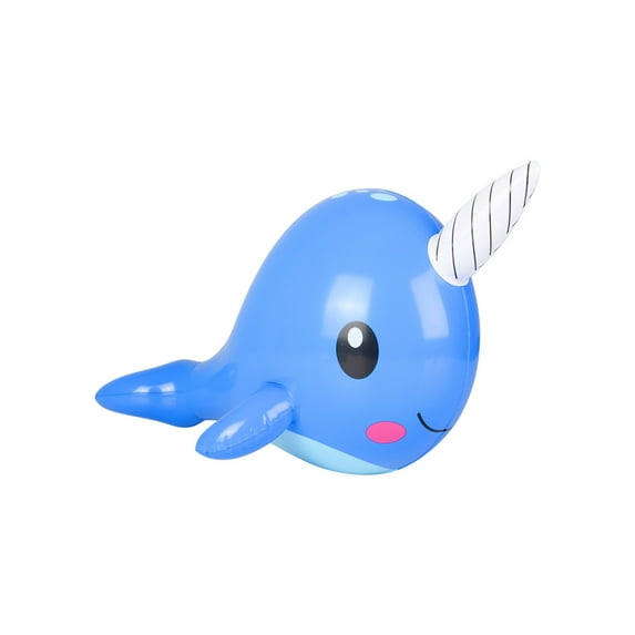 Rhode Island Novelty Blue Narwhal Ocean Animal Inflatable 24"
