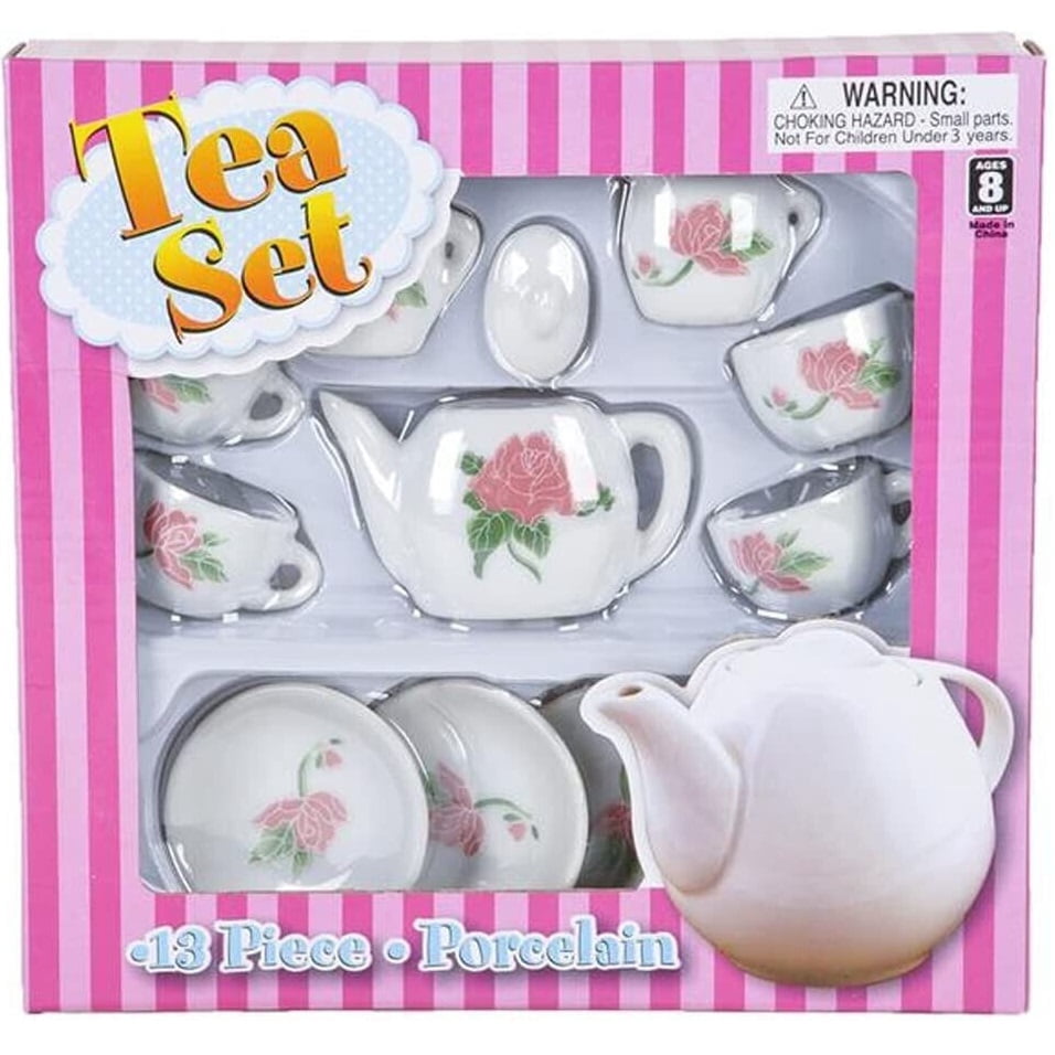 Rhode Island Novelty Ceramic Tea Set, 13 Piece