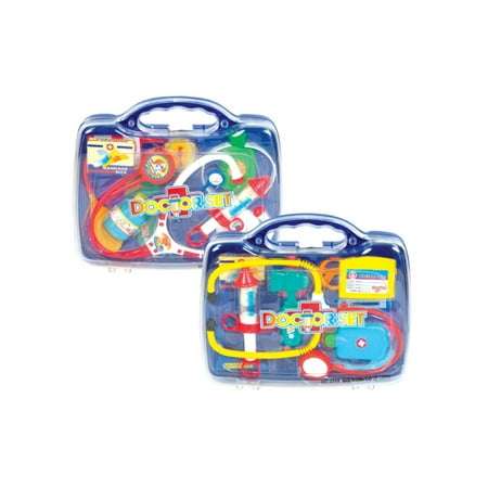 Child's Deluxe 10-piece Medical Doctor Accessory Playset in Carrying Case