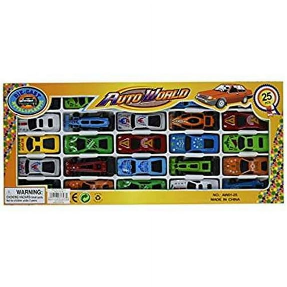 Rhode Island Novelty Diecast Cars, Set of 25