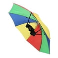 thumbnail image 1 of Rhode Island Novelty Funny Umbrella Golf Fishing Costume Party Sun Shade Hat, 1 of 5