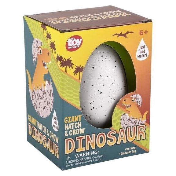 Rhode Island Novelty - GIANT HATCH & GROW DINOSAUR (Random Style)
