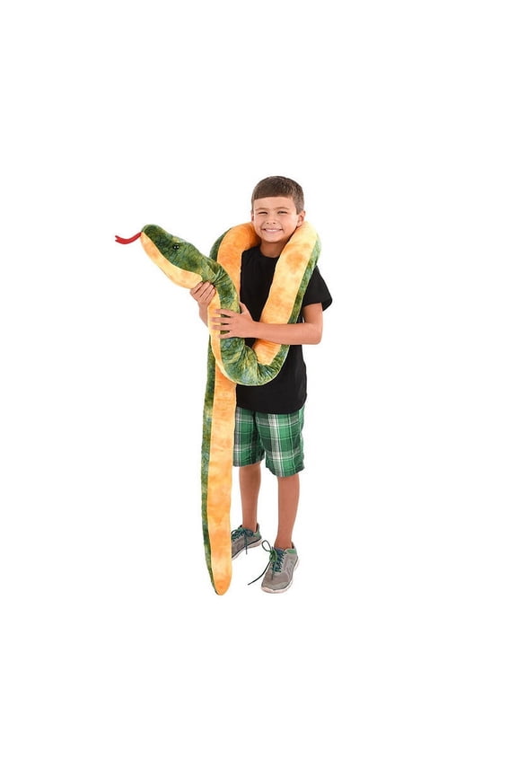 Giant Anaconda Snake Plush Toy 100 Inch Long