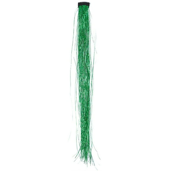 Rhode Island Novelty Green St Patrick's Day Costume Glittery Hair Extension