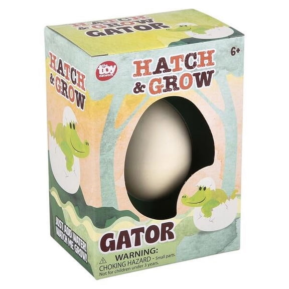 Rhode Island Novelty - HATCH & GROW GATOR (Random Color)
